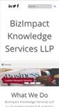 Mobile Screenshot of bizimpact.co.in